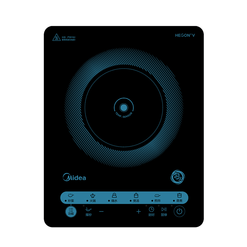美的 匀火触摸屏电磁炉 CLE2221