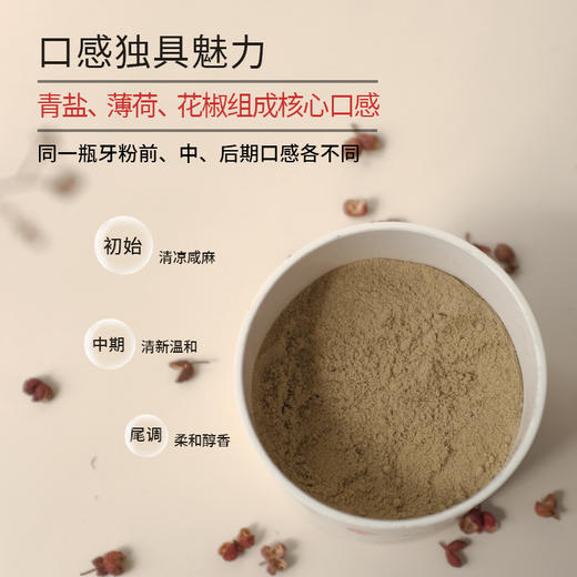 【陈修园·古方】皓齿安植物洁牙粉50克/瓶 商品图1