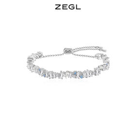 ZEGL设计师月光倾城系列四芒星手链女生ins小众设计冷淡风手饰品