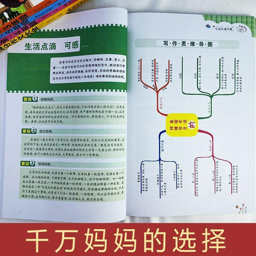B作文课堂 小学生分类作文大全5年级通用版五年级上册下册快速提高小学生写作能力规范 商品图4
