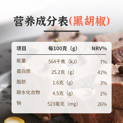 【袋鼠先生】96g牛肉小方块x3袋 商品图4