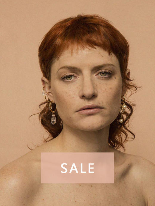 Chabaux Jasmine 系列水晶迷你耳挂（单个） 商品图0