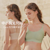 HSIA遐无钢圈内衣女Coco果冻胶软支撑胸罩光面无痕吊带抹胸式文胸 商品缩略图1