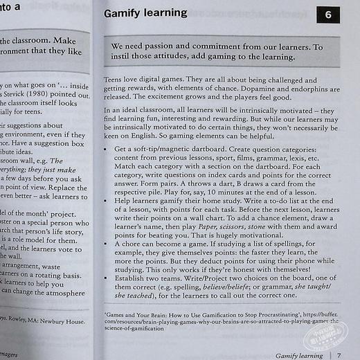 【中商原版】剑桥教师发展系列Herbert Puchta’s 101 Tips for Teaching Teenagers 赫伯特·普赫塔的101条青少年教学技巧 平装本 英语教师教育方法 商品图6