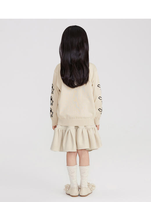 江南布衣婴童 22年春装长袖套头毛衫   1M1330220 商品图3