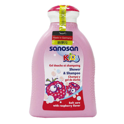 哈罗闪儿童二合一洗发沐浴露(覆盆子香型)200ml 商品图2