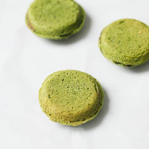 即将下架！「春日限定」麦苗味软曲奇烧（内馅：肉松咸蛋黄麻薯）|冷冻经典版曲奇烧（4枚/盒） 商品图1