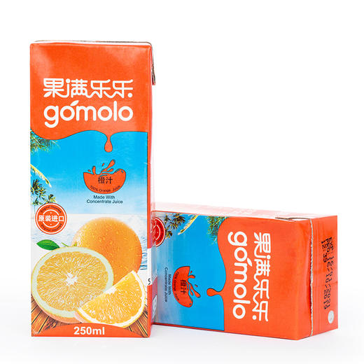 果满乐乐橙汁250ml/盒 商品图3