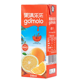 果满乐乐橙汁250ml/盒