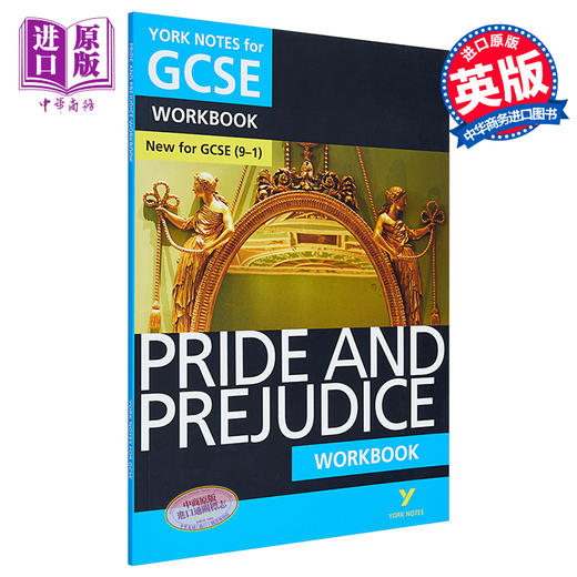 【中商原版】英国经典文学教辅 Pride and Prejudice York Notes GCSE 9-1 Workbook 傲慢与偏见学习笔记练习册 世界名著小说 商品图0