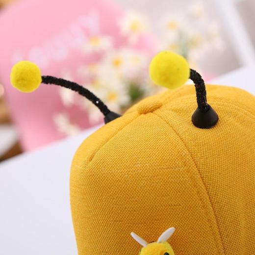 【萌化了，时尚百搭棒球帽】儿童帽子春秋宝宝可爱鸭舌帽卡通小蜜蜂男童棒球帽百搭女童遮阳帽 商品图3