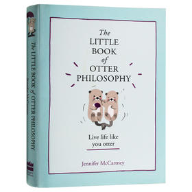 水獭的哲学小书 英文原版 The Little Book of Otter Philosophy 生活哲学 励志书籍 英文版原版书籍 进口英语书 HarperCollins