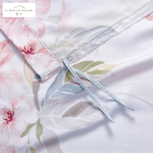 馨亭 新品玫瑰印花双面兰精天丝四件套莱赛尔亲肤丝滑少女心狄安娜 商品图3