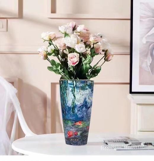 【6F】阿斯蒙迪+德国高宝Goebel进口陶瓷花瓶莫奈《睡莲》 商品图0