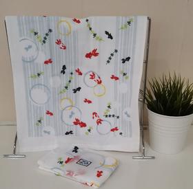 5F毛巾美术馆彩面巾