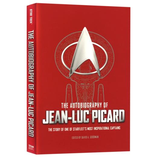 让卢克皮卡德传记 星际迷航主角 英文原版 The Autobiography of Jean-Luc Picard 英文版人物传记 舰长皮卡德 Star Trek 进口书籍 商品图1