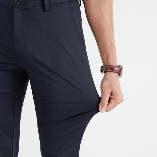 【特价】【高弹针织】柒牌休闲裤男士夏季新款商务通勤修身直筒男裤子	122H70620 商品图2