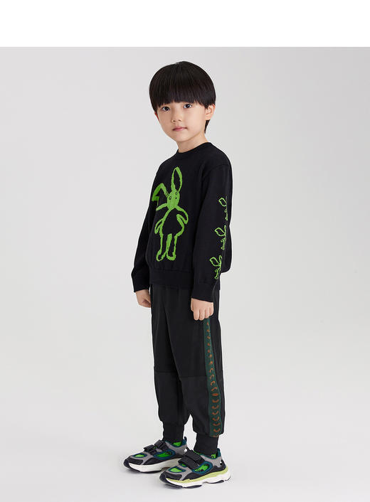 江南布衣婴童 22年春装长袖套头毛衫   1M1330220 商品图8