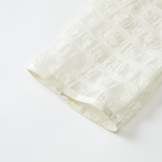 谜底2022夏季新款薄风衣外套女H型宽松时尚褶皱防晒衣222ME0711 商品图3