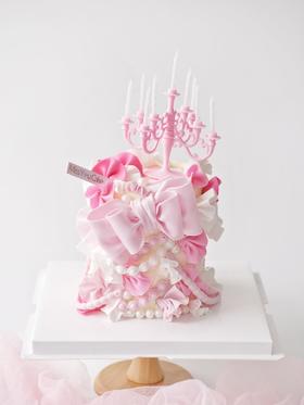 设计师系列 - 粉色烛台