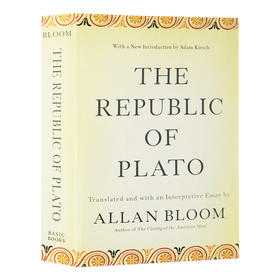柏拉图的理想国 英文原版 The Republic of Plato 阿兰 布鲁姆翻译版 豆瓣阅读 英文版 进口英语书籍