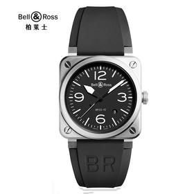 Bell & Ross 柏莱士 INSTRUMENTS系列 BR0392-BLC-ST 腕表