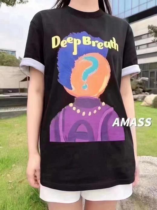 3楼阿玛施AMASS黑色T恤 商品图2