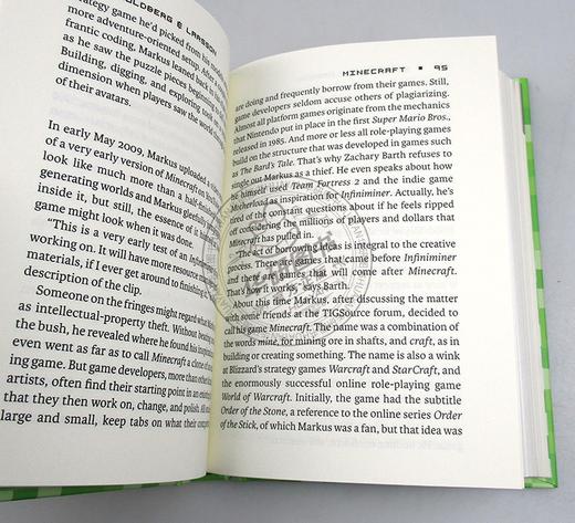 我的世界 英文原版人物传记 Minecraft 不可能故事和改变一切的游戏 精装 英文版进口原版英语书籍 商品图1