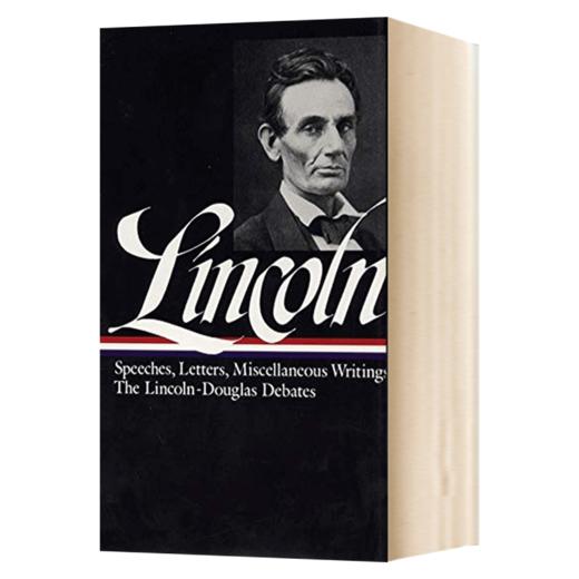 林肯 演讲与写作卷一 英文原版 Lincoln Speeches and Writings 1832-1858 美国文库出版系列 精装收藏版 英文版 进口原版英语书籍 商品图1