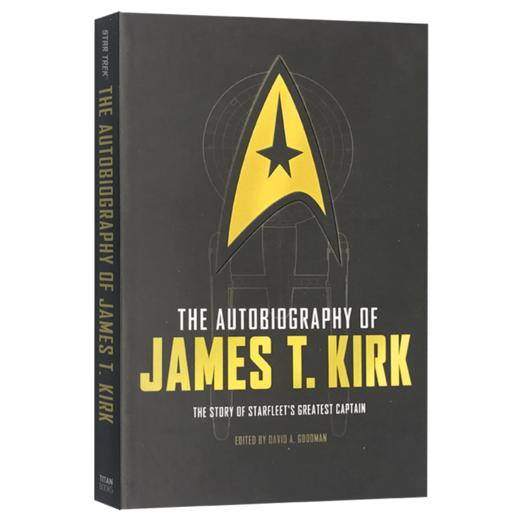 詹姆斯T柯克自传 星际迷航角色 英文原版人物传记 The Autobiography of James T Kirk 英文版 电影小说 柯克 Star Trek 进口书籍 商品图1