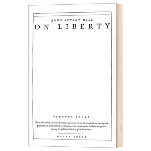 约翰·穆勒 ：论自由 英文原版 On Liberty 英文版 进口英语书籍 商品图1
