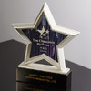 金属五角星水晶奖杯牌定制定做年会员工合作伙伴刻字2021年会颁奖 商品缩略图4