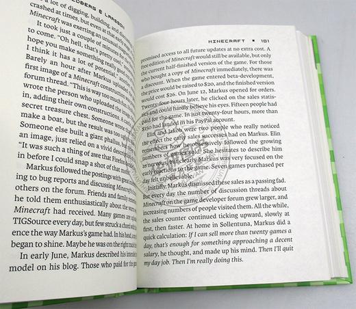 我的世界 英文原版人物传记 Minecraft 不可能故事和改变一切的游戏 精装 英文版进口原版英语书籍 商品图2