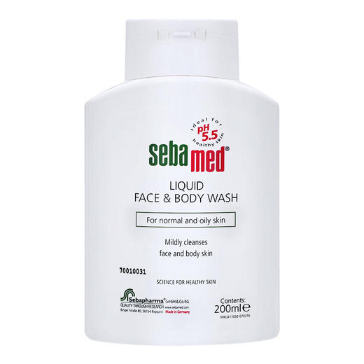 施巴洁肤沐浴露200ml 商品图1