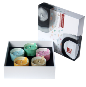 玄杳五行风水系列 5PK 香薰蜡烛套装