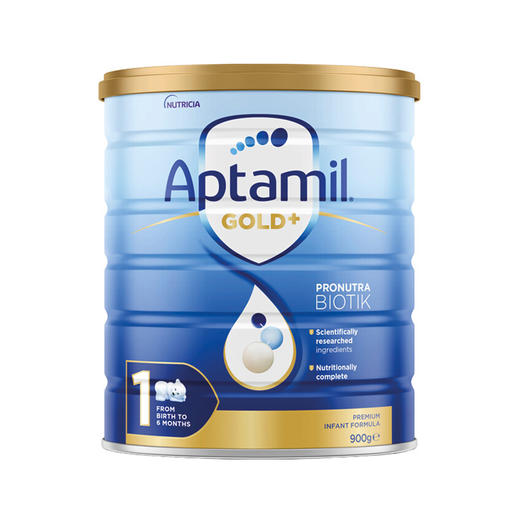 澳洲爱他美金装婴儿配方奶粉 1段 900g 商品图0