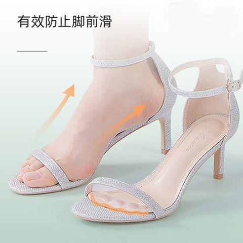 隐形防滑贴凉鞋防滑垫毛毛虫止滑贴夏高跟鞋半码垫吸汗防痛前掌垫 商品图4