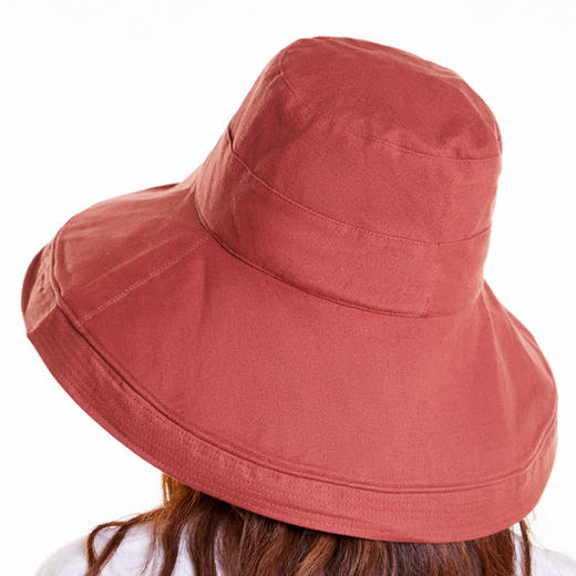 【时尚百搭 谁戴谁脸小】帽子女夏季韩版百搭出游显脸小遮阳帽防晒大沿遮脸日系渔夫帽女秋 商品图7