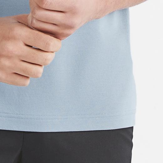 【莱赛尔】柒牌短袖polo衫男商务青年休闲含桑蚕丝薄款翻领体恤衫	122T70900 商品图3