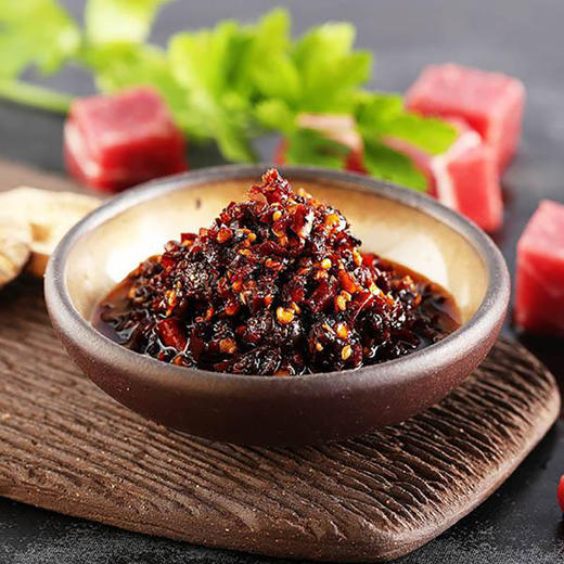 闹格尔白牦牛肉辣酱130g/罐 商品图4
