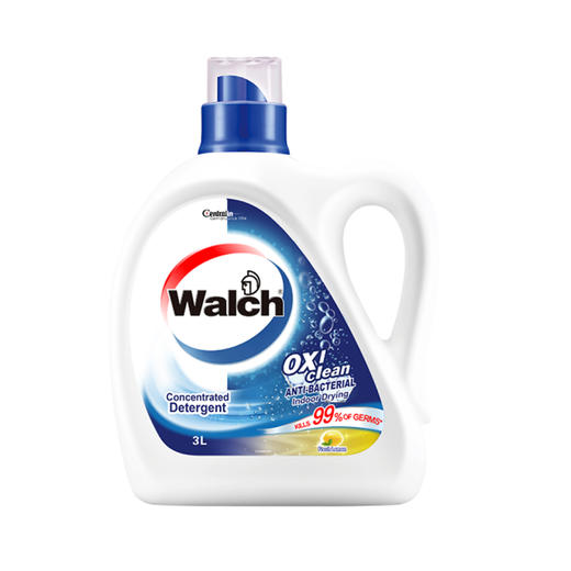 威露士抗菌有氧洗衣液（柠檬）【3L+300g】 商品图0