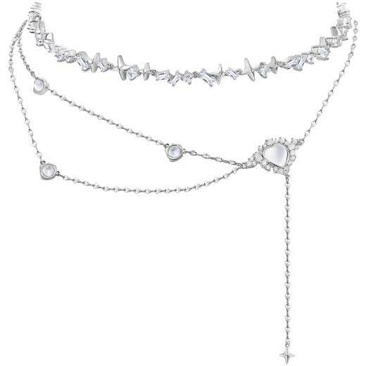 ZEGL设计师月光倾城系列四芒星项链女2023年新款潮颈链甜酷锁骨链 商品图1