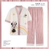 黛唯梵2022春秋新款睡衣女士夏季短袖长裤可爱卡通薄款学生家居服可外穿 商品缩略图7