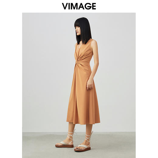 VIMAGE/纬漫纪V1707329连衣裙 商品图1
