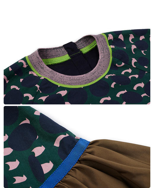 江南布衣婴童  22年 春季新款长袖TOP   1M1230100 商品图1