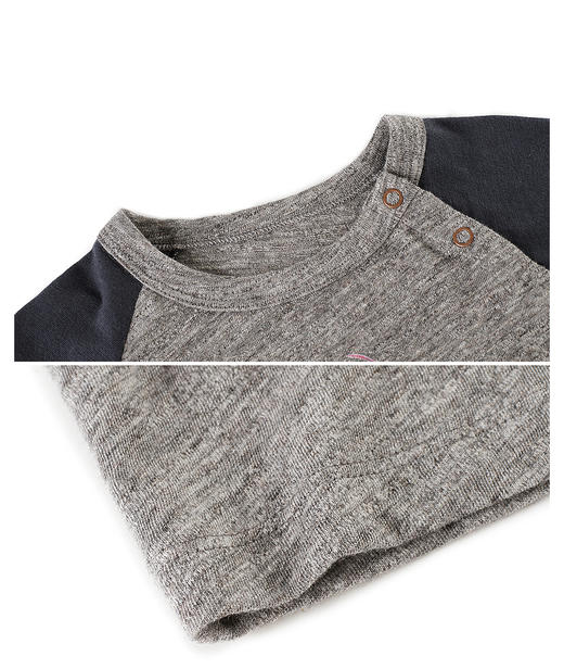 江南布衣婴童  22年春季新款长袖T 恤  YM1132130 商品图3