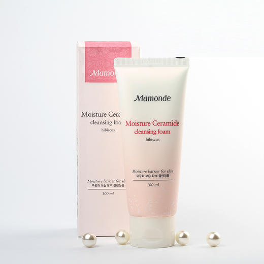 梦妆木槿水源保湿洁面乳（100ml-280020647）【30160668】 商品图0