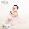 PureShare蓬纱馆宝贝周岁礼服女童公主裙-水蜜桃宝贝礼服 商品缩略图3