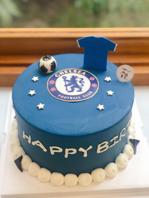 足球奶油蛋糕 下单前请仔细阅读商品详情 商品图0