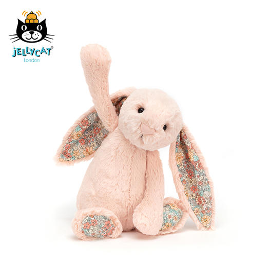 Jellycat 花耳朵系列 邦尼兔 浅桃红色 商品图1